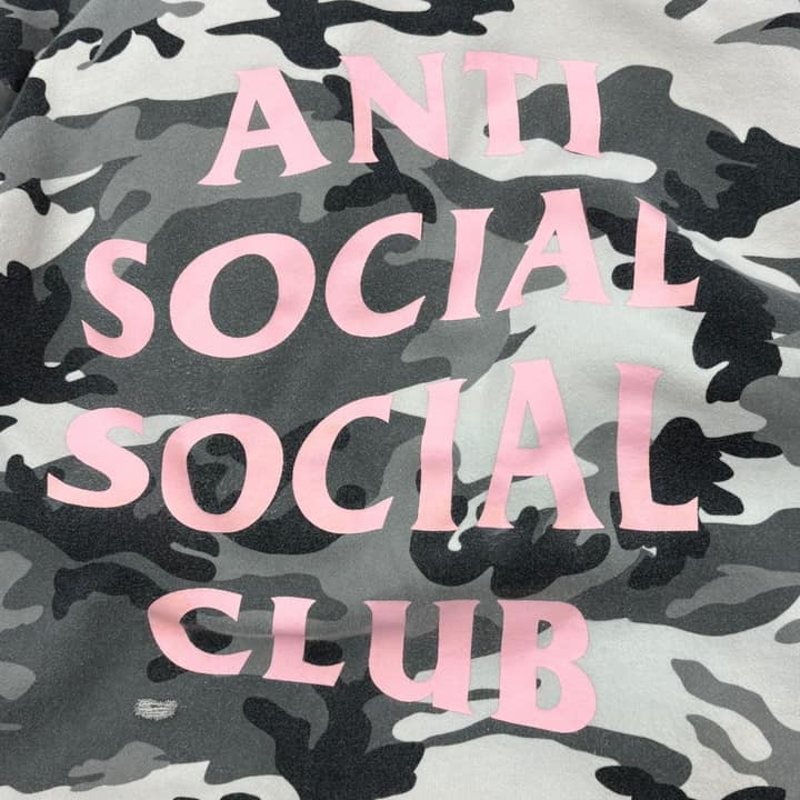 Anti Social Social Club Camo Hoodie