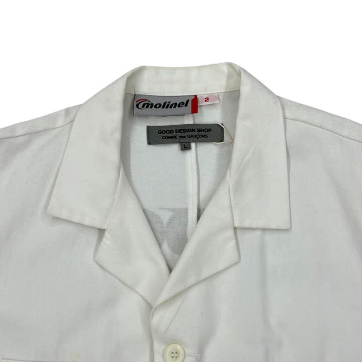 COMME des GARCONS White Lab Coat 