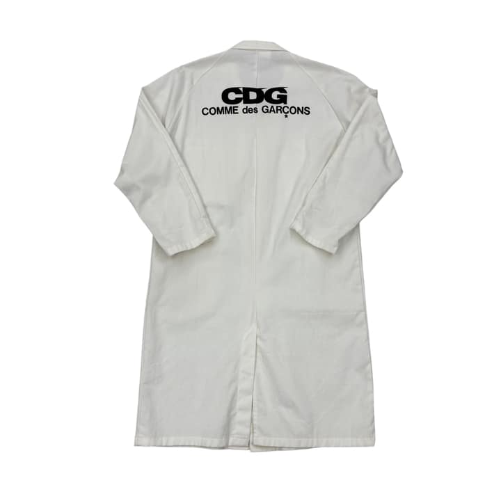 COMME des GARCONS White Lab Coat 