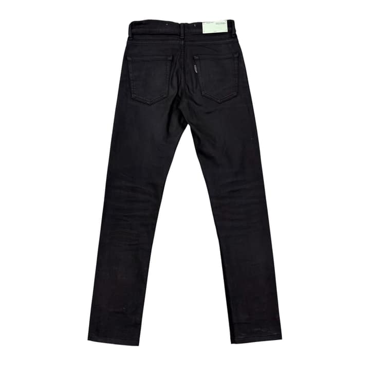 Off-White Mix Rock Slim Denim Black