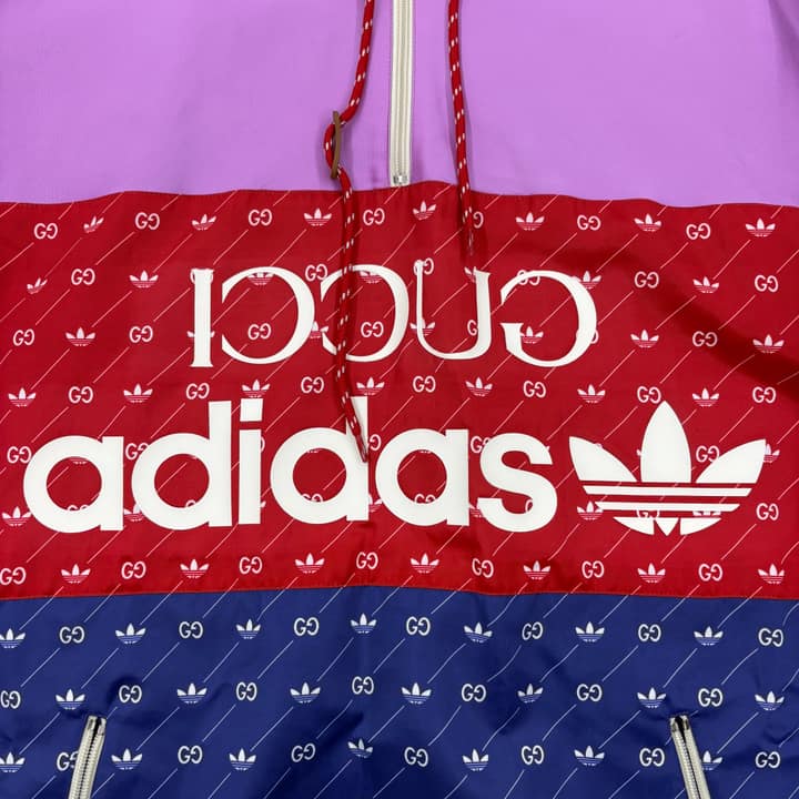 Gucci x Adidas 22AW Half ZIp Windbreaker