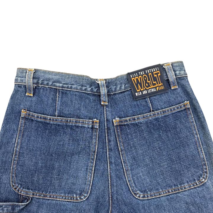 Walter Van Beirendonck Cargo Denim Pants