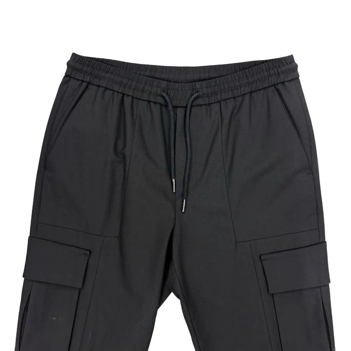 JUUN.J Black Cargo Pants
