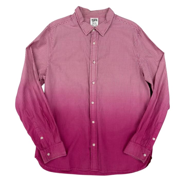 BILLIONAIRE BOYS CLUB Ombre Checkered Shirt