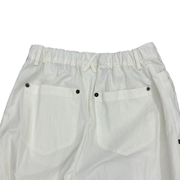 Nache White Cargo Pants
