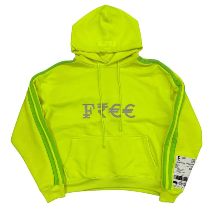 Vetements Neon Hoodie