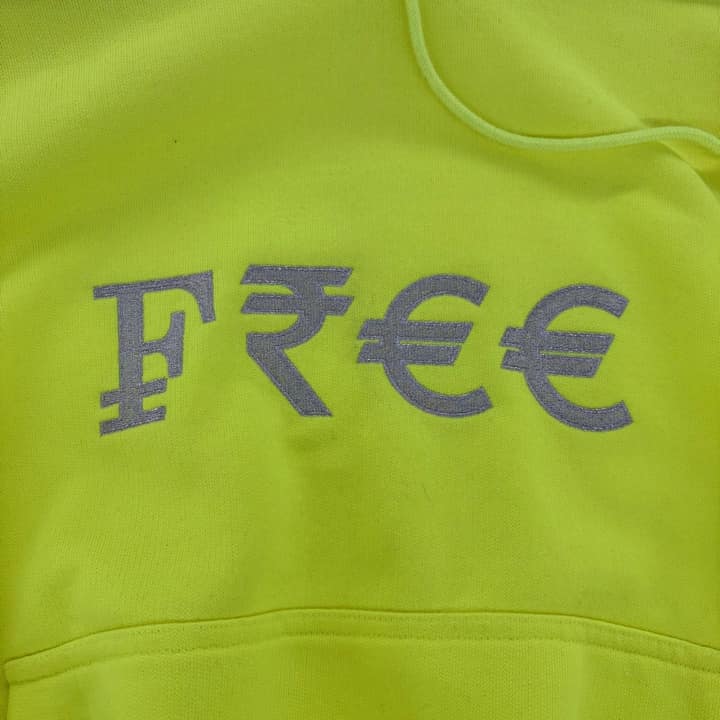 Vetements Neon Hoodie