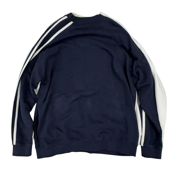 Y/Project AW18 Double Layer Sweatshirt Navy & White