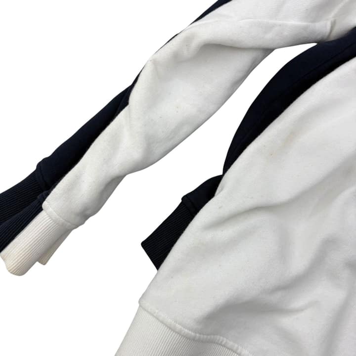Y/Project AW18 Double Layer Sweatshirt Navy & White