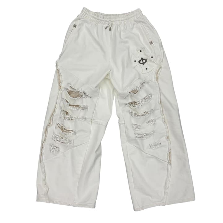 GOYO SWEAT PANTS WHITE