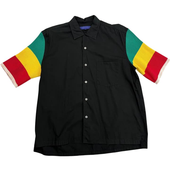 JUNYA WATANABE COMME DES GARCOMS Bob Marley short sleeve shirt