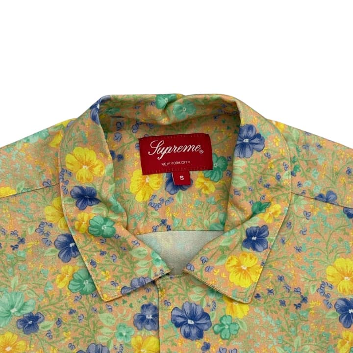 SUPREAM Floral Short Sleeve Shirt