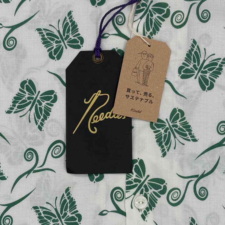 NEEDLES butterfly Short Sleeve Shirt