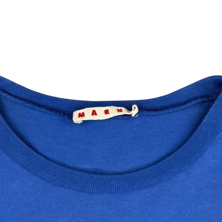 MARNI Blue and Pink Long Sleeve T-Shirt