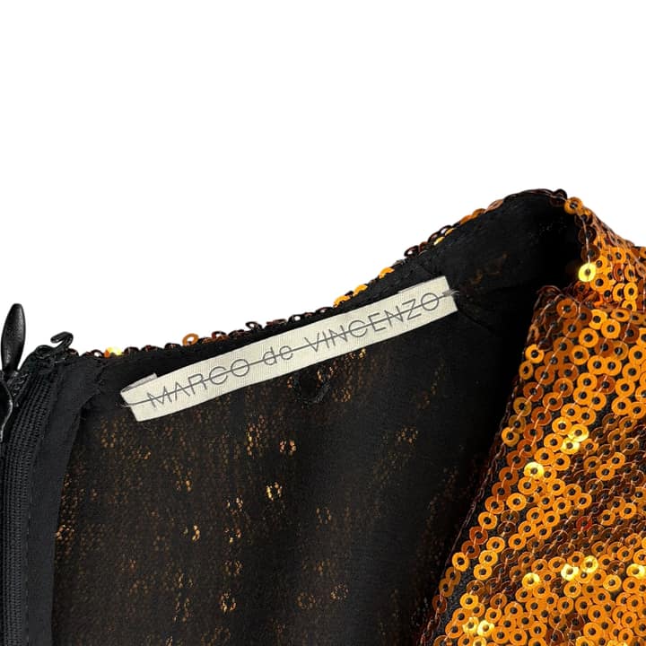 MARCO DE VINCENZO Sequin Dress