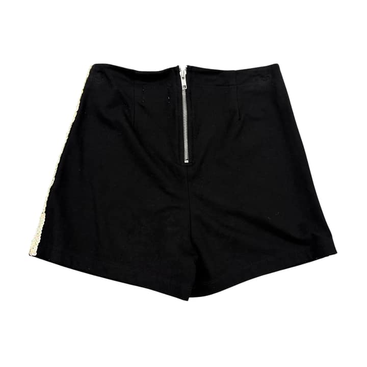 DISCOUNT UNIVERSE Sequin Cow Print Shorts