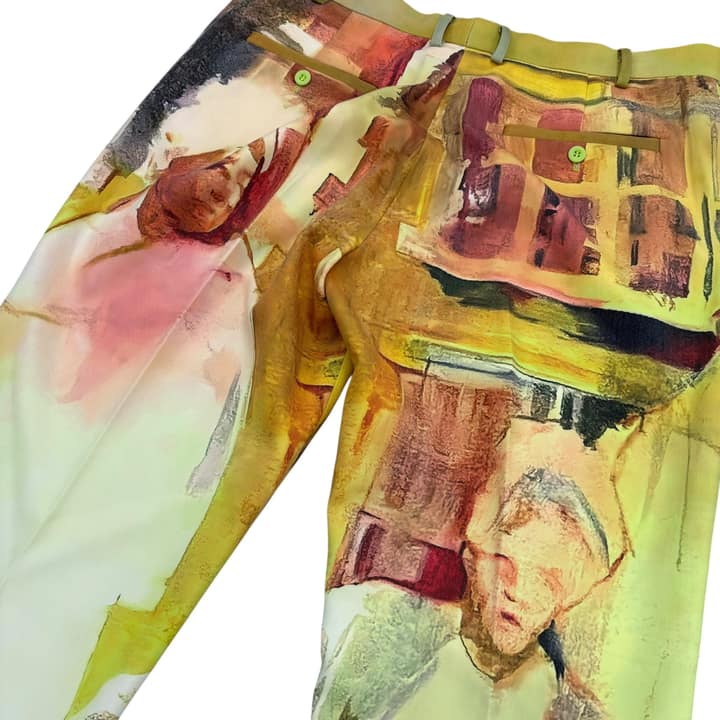 KIDSUPER Artistic Printed Pants