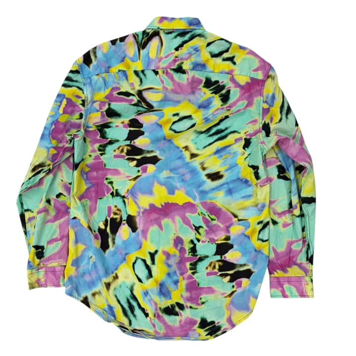 LOVE MOSCHINO Colorful Tie-Dye Shirt