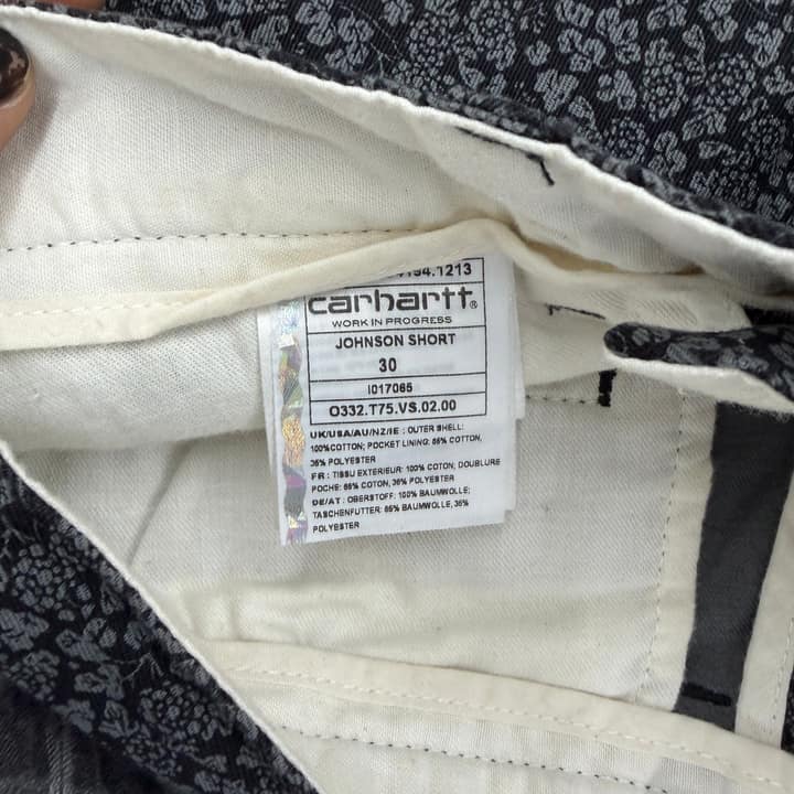 CARHARTT Floral Print Shorts