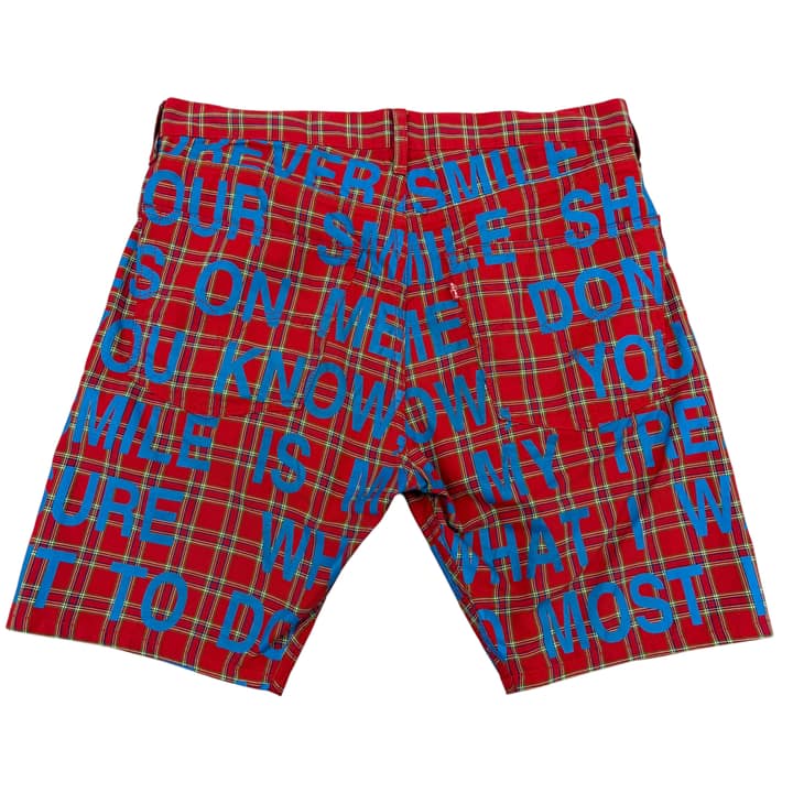 LEVIS X JUNYA WATANABE Plaid Shorts