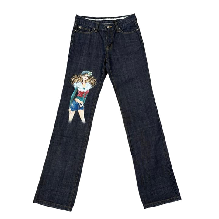BASIC APPERAL Artistic Denim Jeans