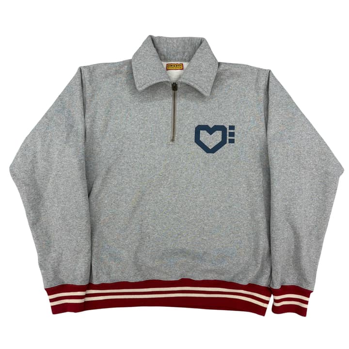 HUMAN MADE Quarter Zip Sweatshirt