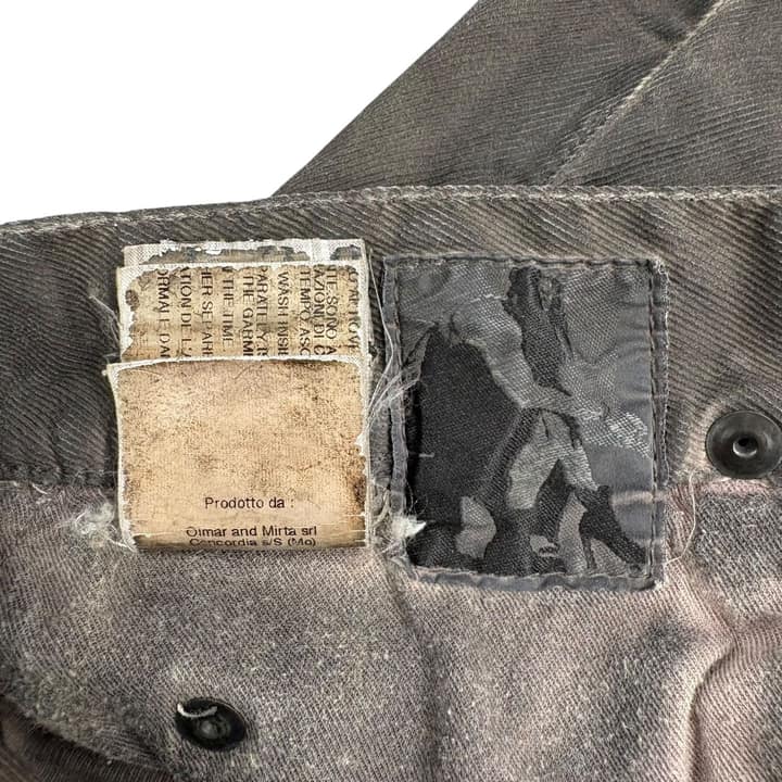 RICK OWENS DRKSHDW Washed Denim Pants