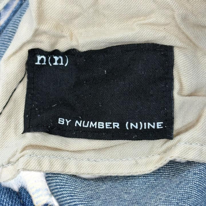 NUMBER NINE Distressed Denim Jeans