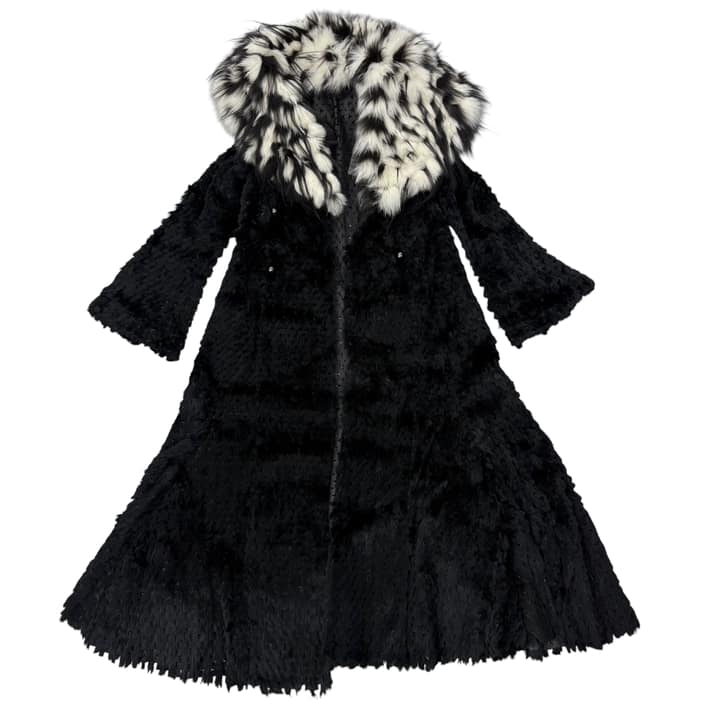 GIORGIO ARMANI Rabit Fur Cape