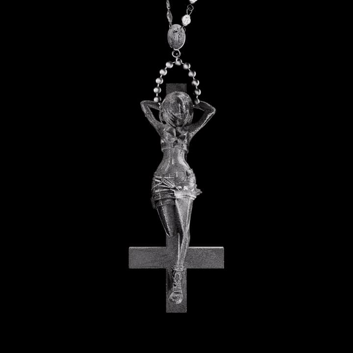 Jane Doe ᛭ Necklace 「Steel」