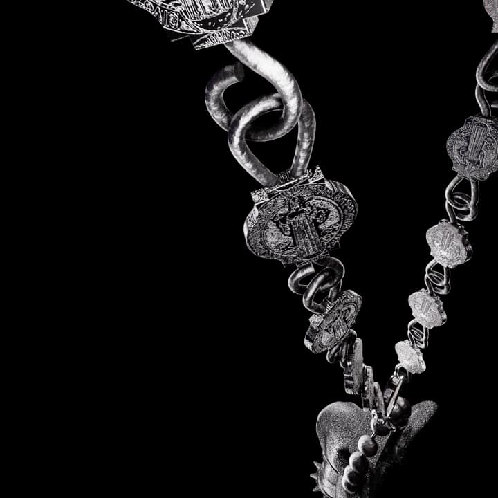 Jane Doe ᛭ Necklace 「Steel」