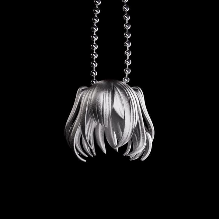 Kami かみ Necklace 「Steel」