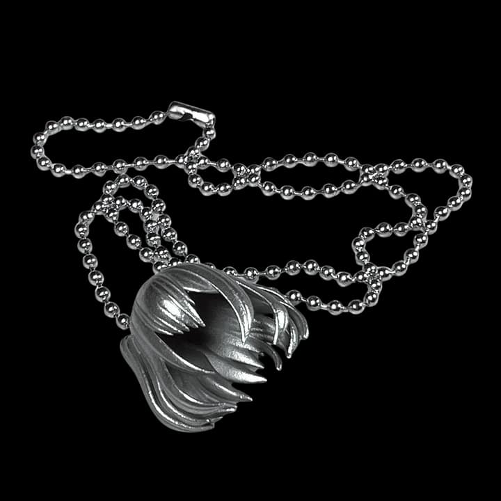 Kami かみ Necklace 「Steel」