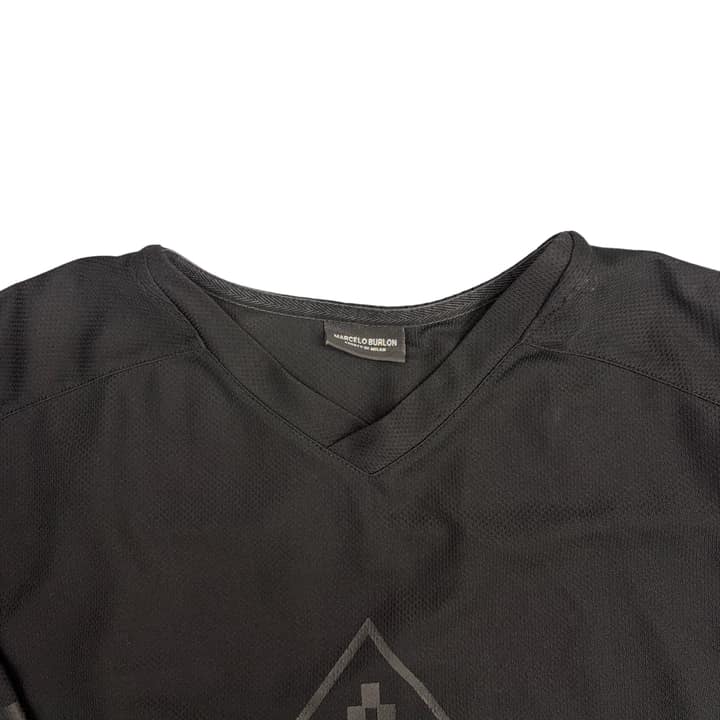 MARCELO BURLON Long Sleeve Graphic T-Shirt