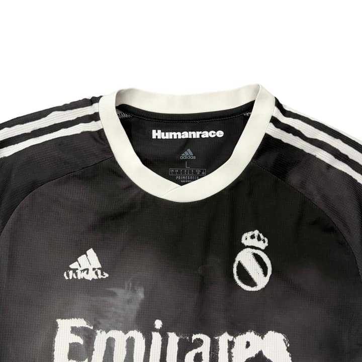 HUMANRACE X ADIDIAS Black Real Madrid Soccer Jersey