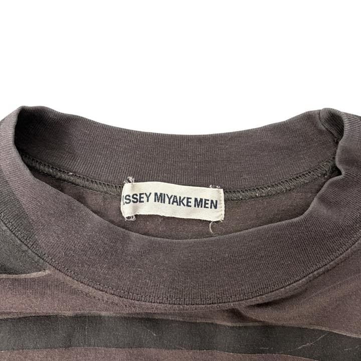 ISSEY MIYAKE Striped T-Shirt