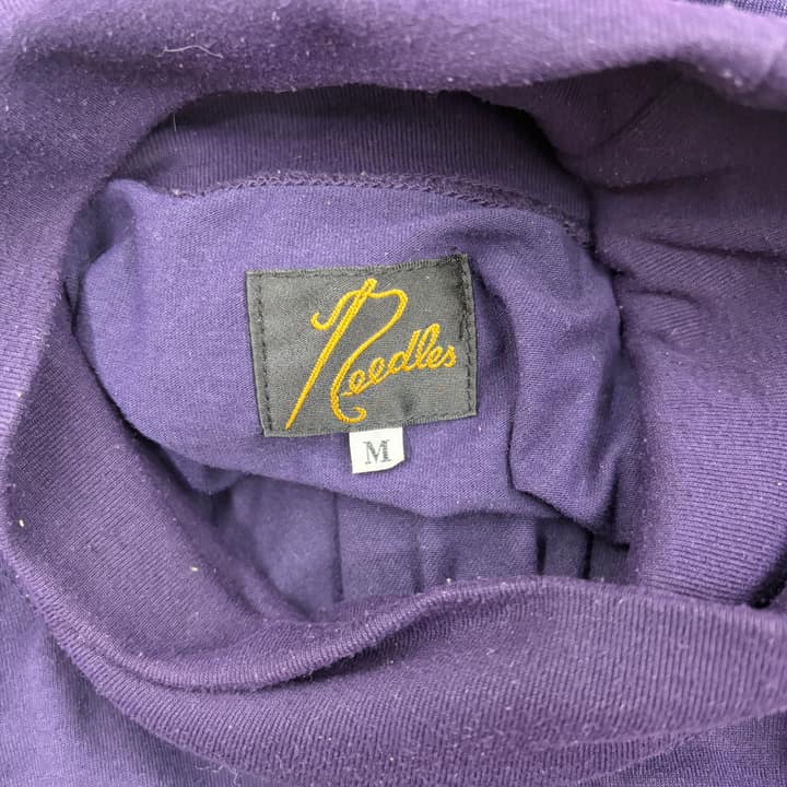 NEEDLES Purple Turtleneck T-Shirt