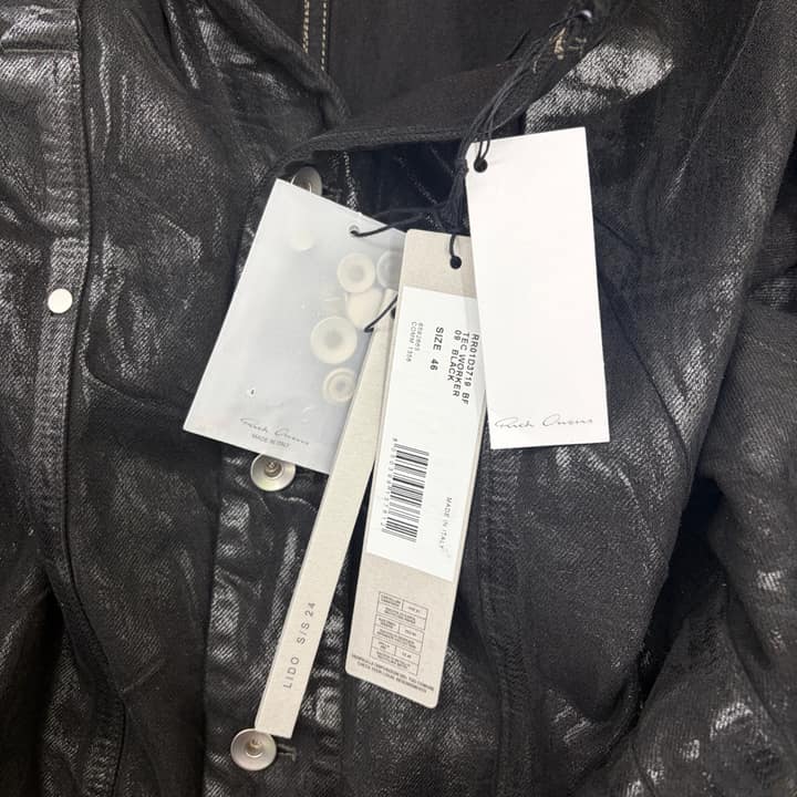 RICK OWENS Coated Jacket