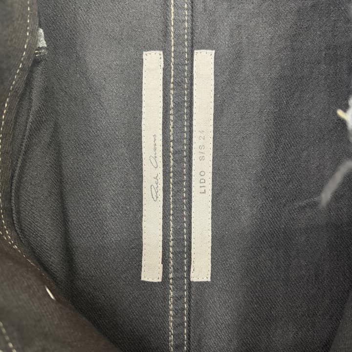 RICK OWENS Coated Jacket