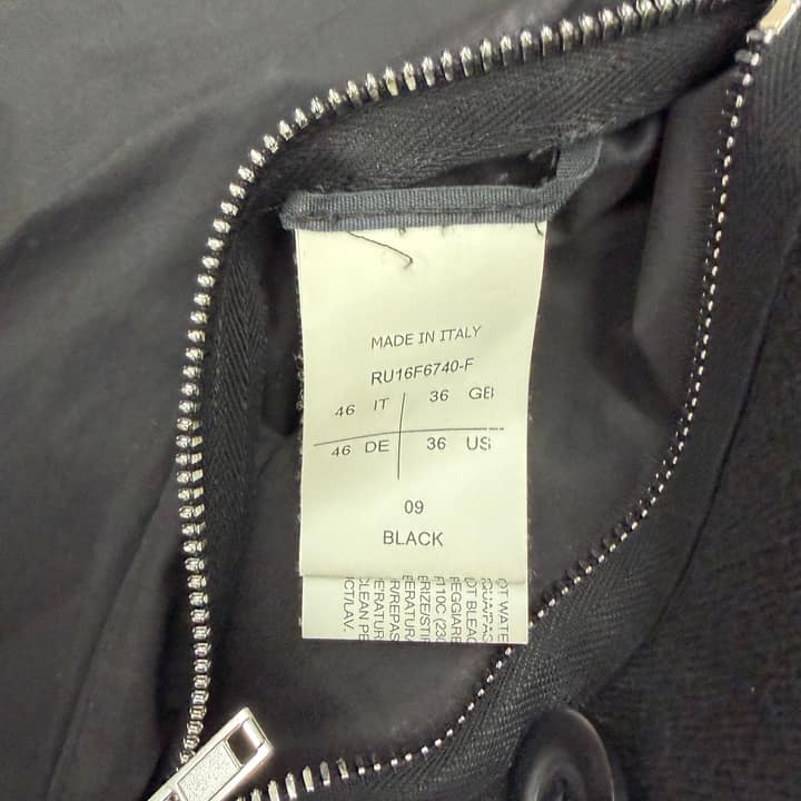 RICK OWENS Double Breasted Coat