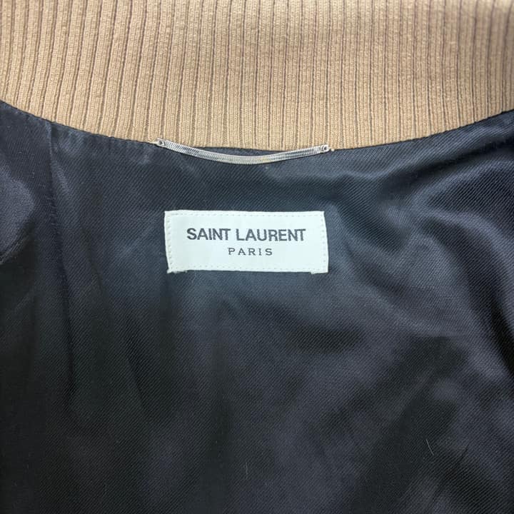SAINT LAURENT Quilted Bomber Jacket