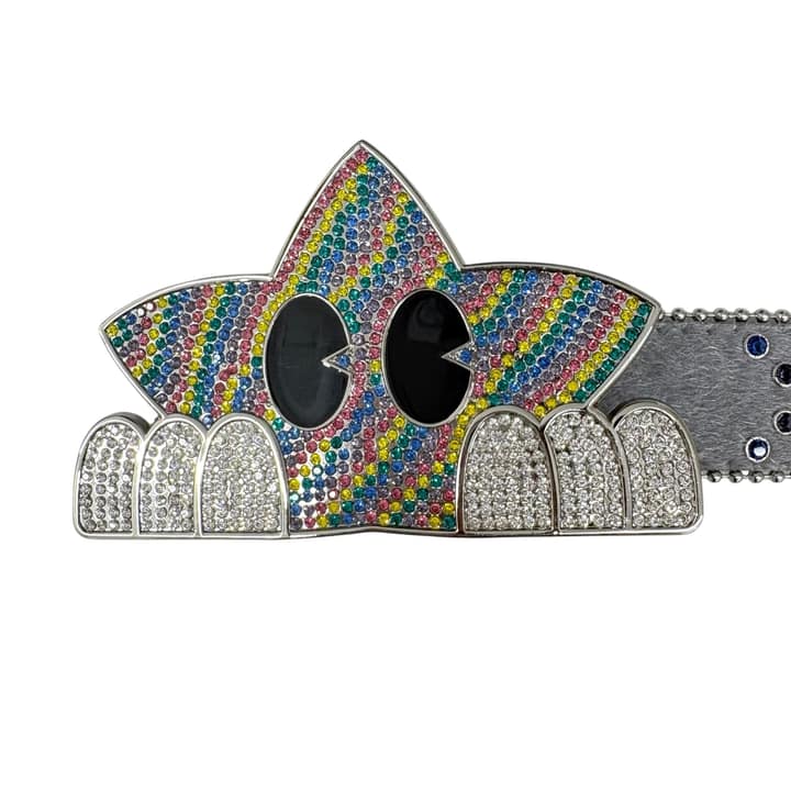 ENJOY WORLD Colorful Rhinestone Belt