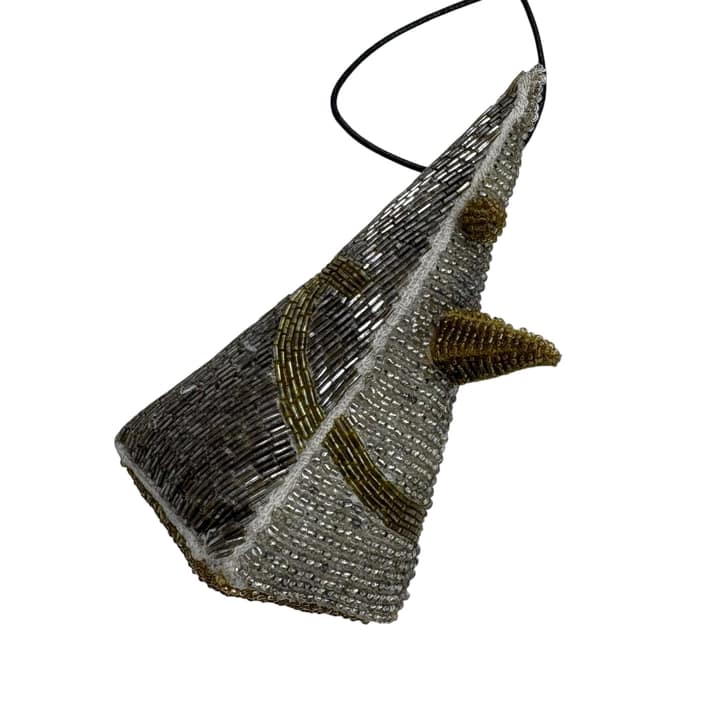 Walter Van Beirendonck Beaded Pendant Necklace