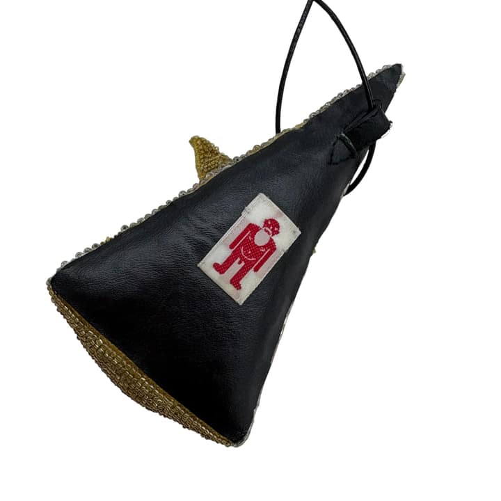 Walter Van Beirendonck Beaded Pendant Necklace