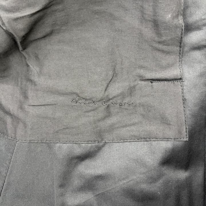 RICK OWENS Black Coat