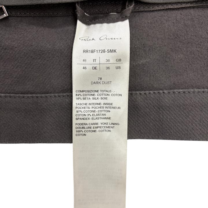 RICK OWENS Overshirt Jacket