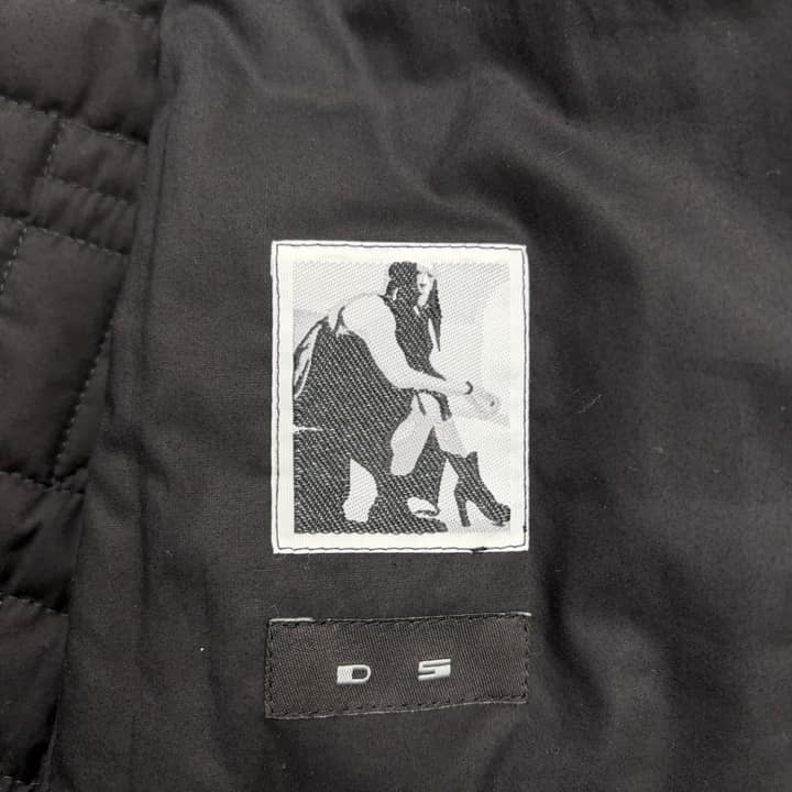 RICK OWENS Long Bomber Jacket