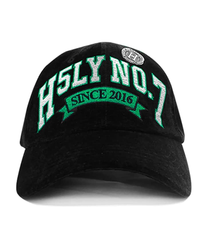 홀리 자수 벨벳 볼캡