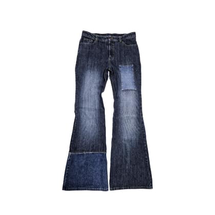 Striped Worker Denim