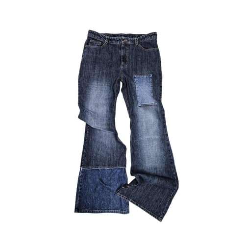 Striped Worker Denim